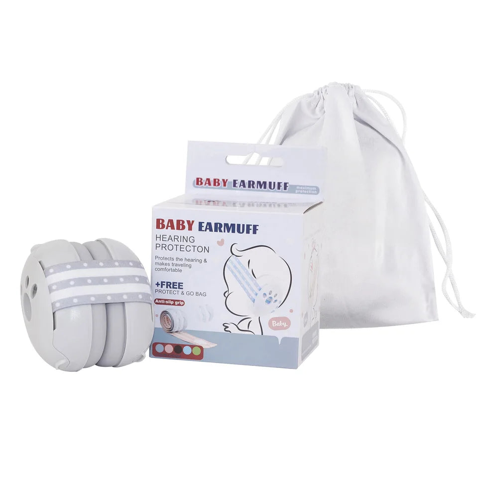Adjustable Baby Earmuffs for Noise Protection